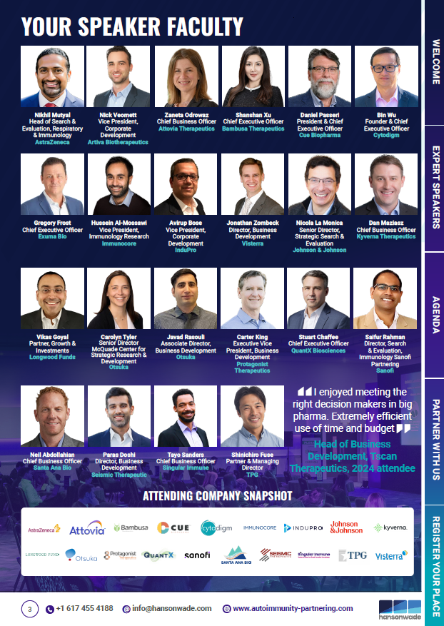 Agenda snapshot